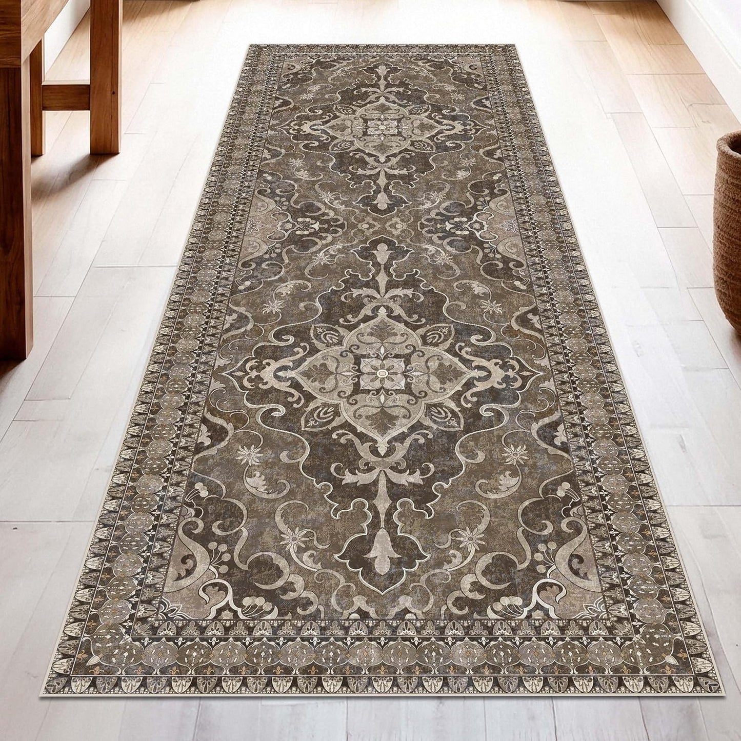 Washable Runner Rug 2x6 for Hallways, Entryways, and More