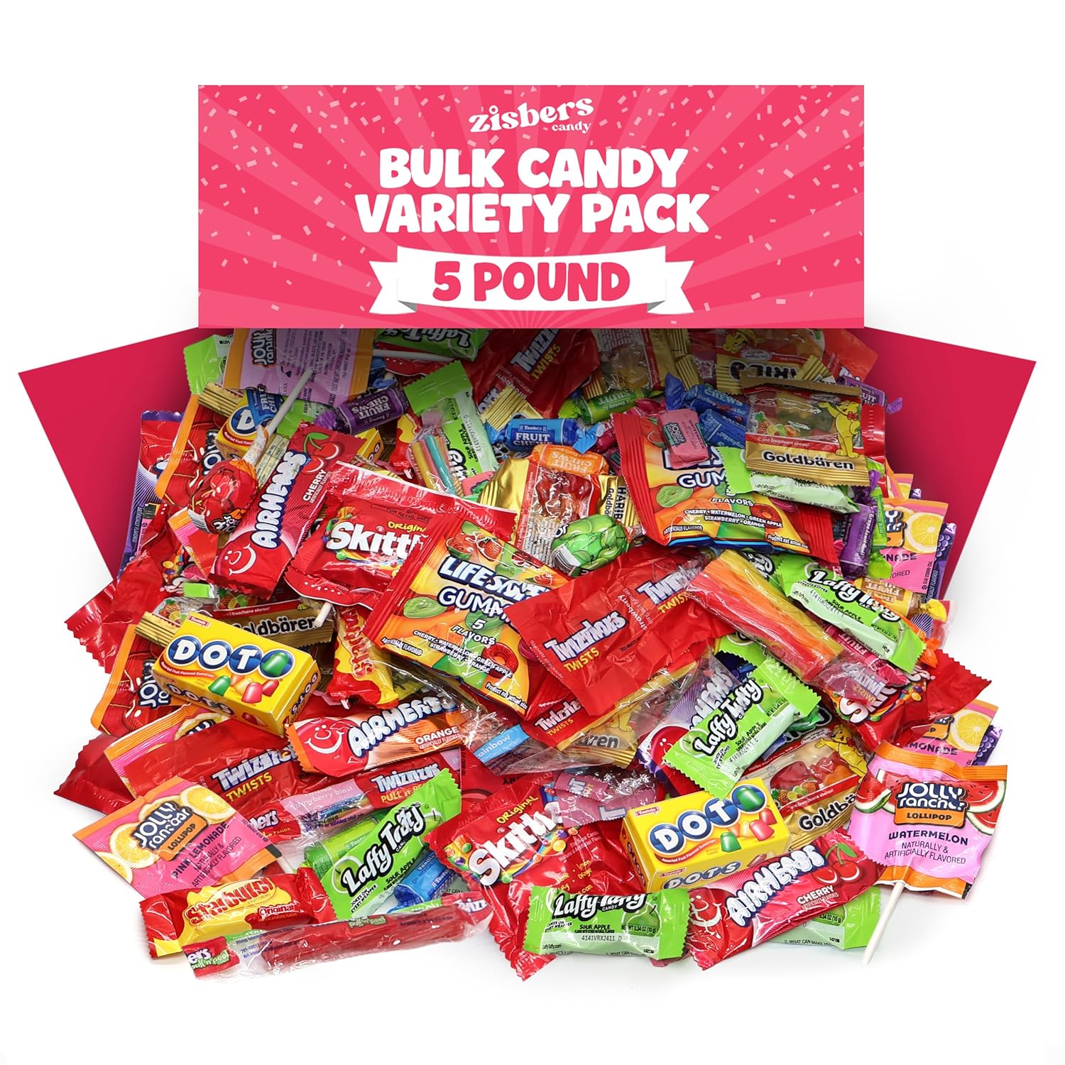 Bulk Candy Variety Pack 5 Pound for Parties and Treats