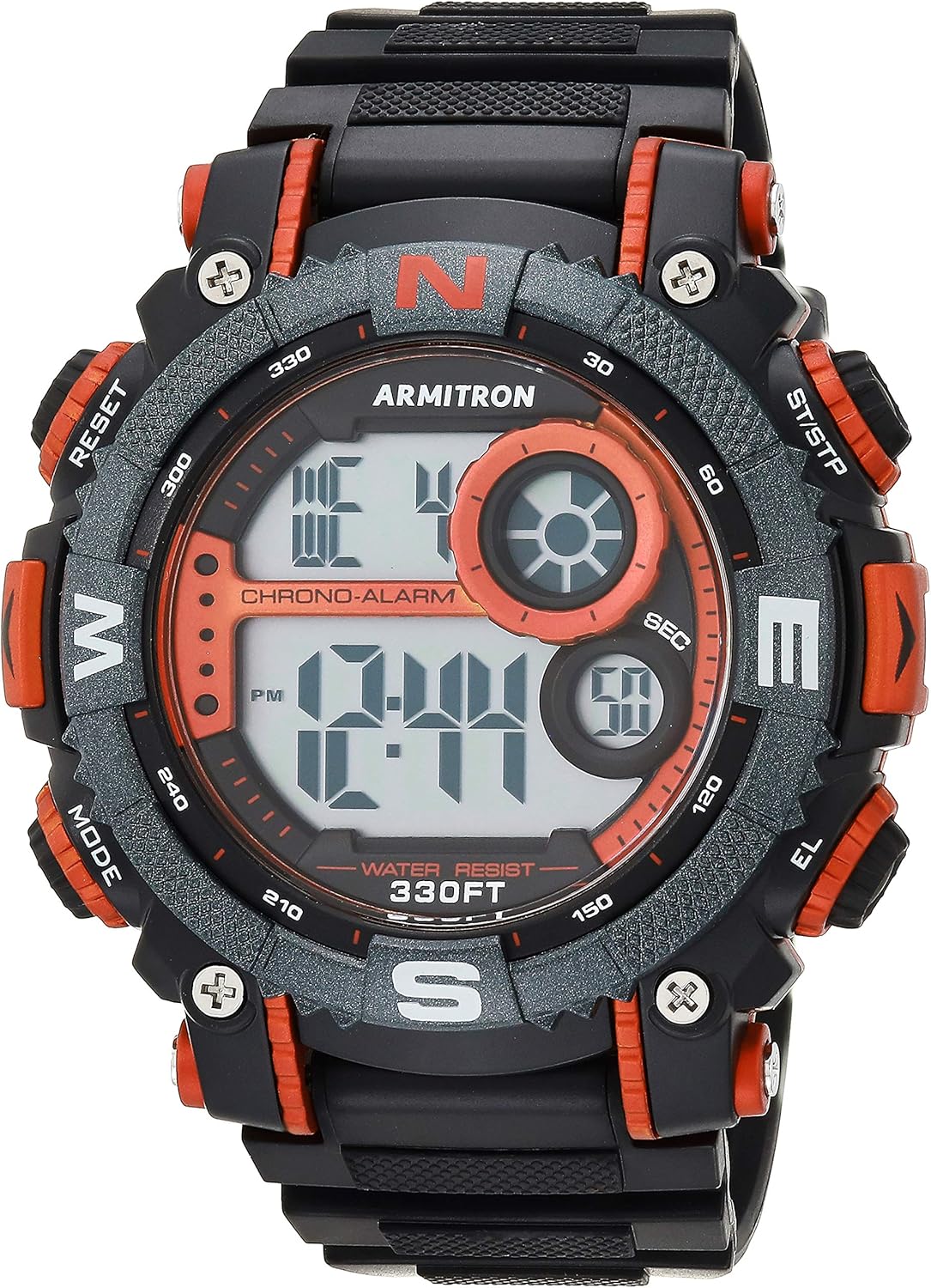 Armitron Sport Men's Digital Chronograph Watch with Resin Strap