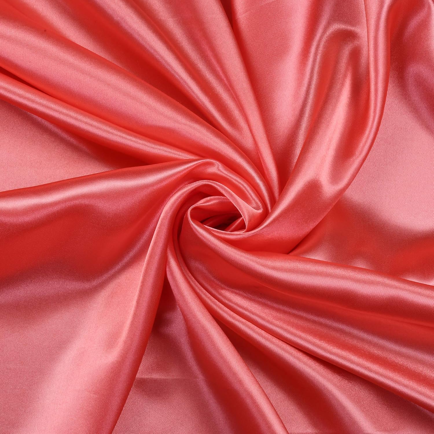 MDS 25 Yard Charmeuse Satin Fabric for Wedding Drapery and Crafts