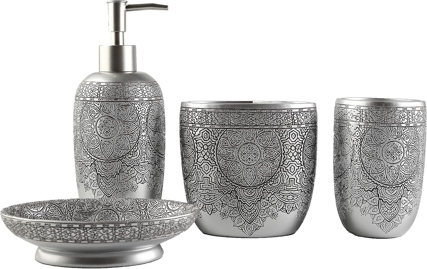 Hymmah Bathroom Accessories Set for Stylish Farmhouse Decor