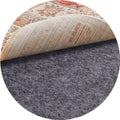 Veken 5 Ft Round Non Slip Cushioned Rug Pad Gripper - Secure