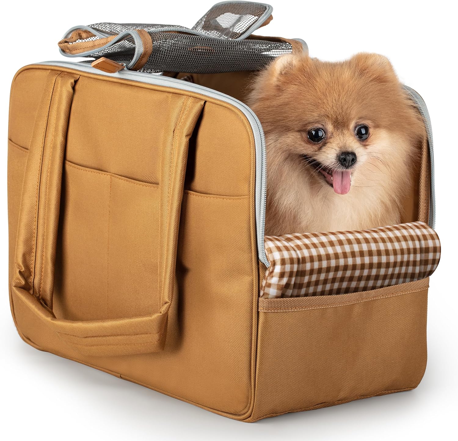 Dog Purse Carrier for Small Dogs with Cotton Padded Interior