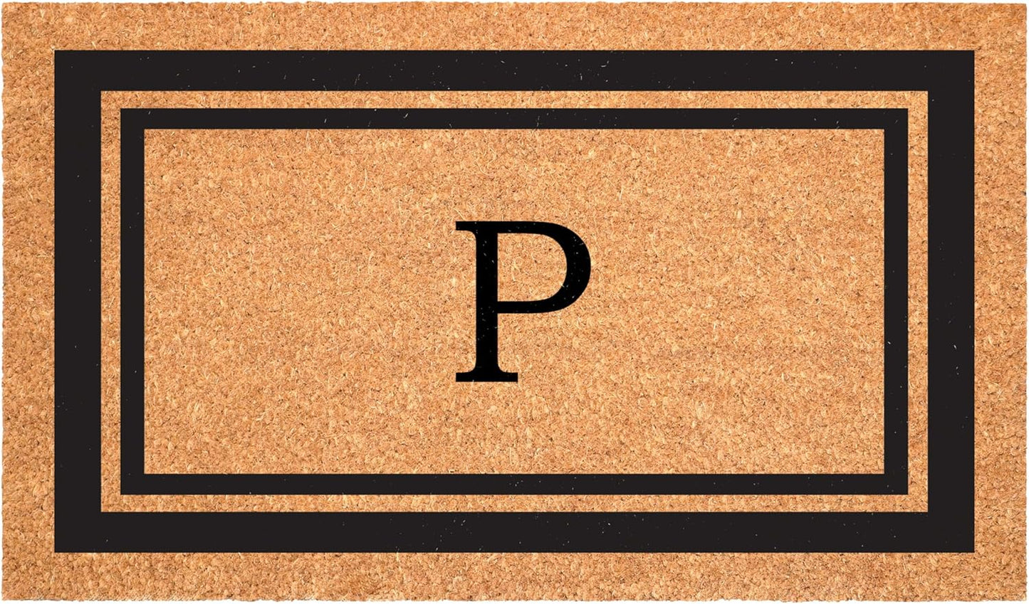 Calloway Mills Monogram Doormat 24in x 48in for All Seasons
