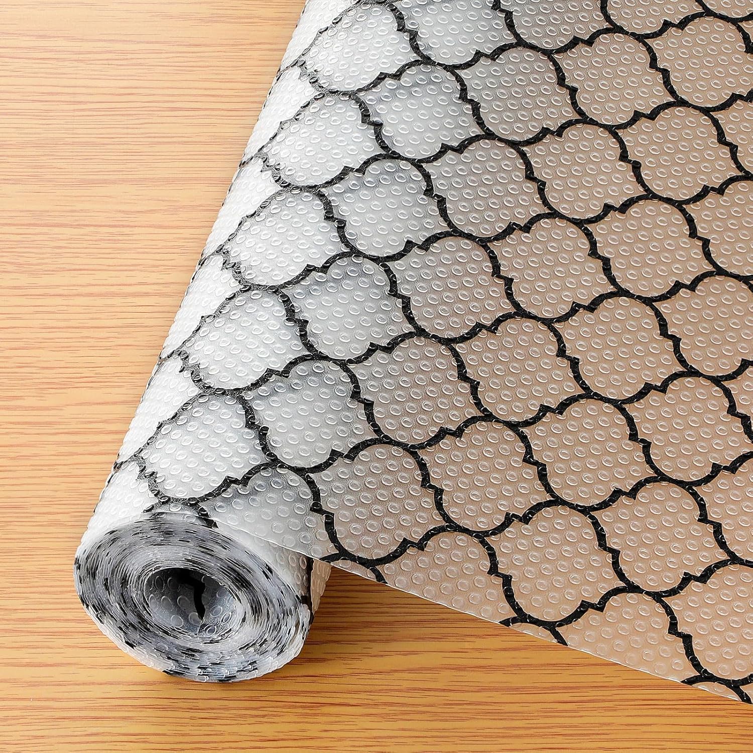 Non Adhesive Shelf Liner for Kitchen Cabinets and Drawers