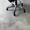 Transparent Heavy Duty Carpet Chair Mat ~ Protects Low-Med Pile