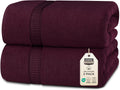 Utopia Towels Luxurious Jumbo Bath Sheet 2 Piece - Super Soft 35 by 70