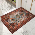 Collive Indoor Door Mat Retro Floor Mat 32ftx48ft - Low-Profile Entry