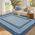 Washable Area Rug 4x6 for Living Room - Machine Washable, Non-Slip