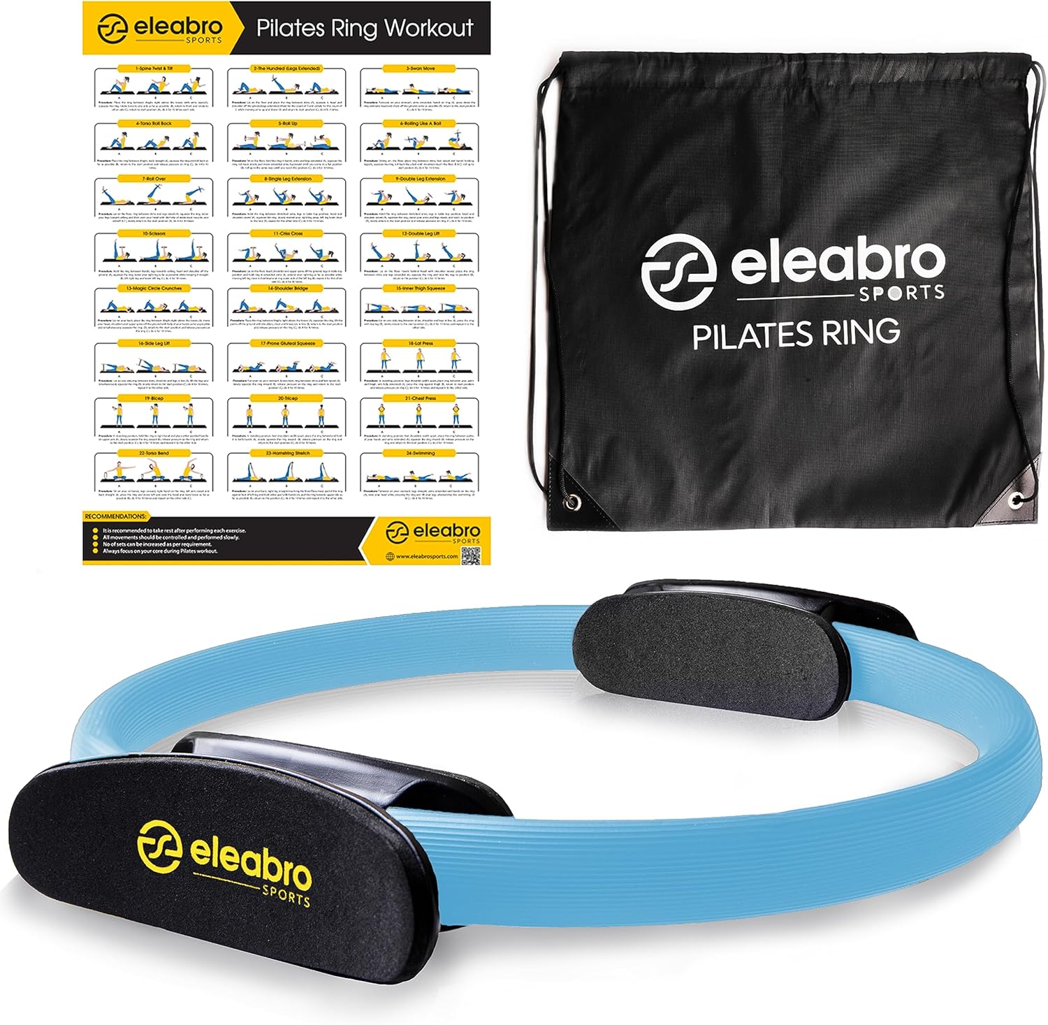 ES Pilates Ring - Full Body Workout Companion