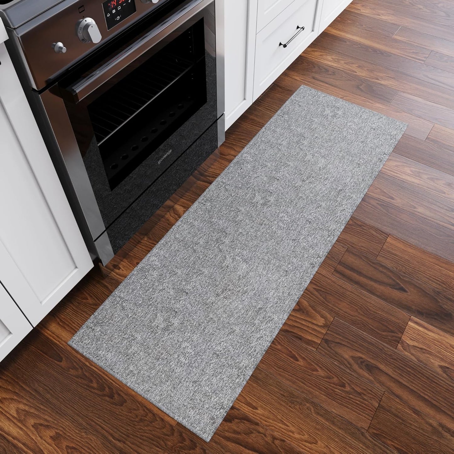 Ottomanson Ultra-Thin Hallway Runner Rug for High-Traffic Areas