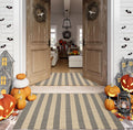 OJIA Tan Washable Outdoor Rug 3ftx5ft - Durable Machine Washable Porch