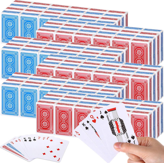 144 Pack Playing Cards for Fun Activities and Party Supplies