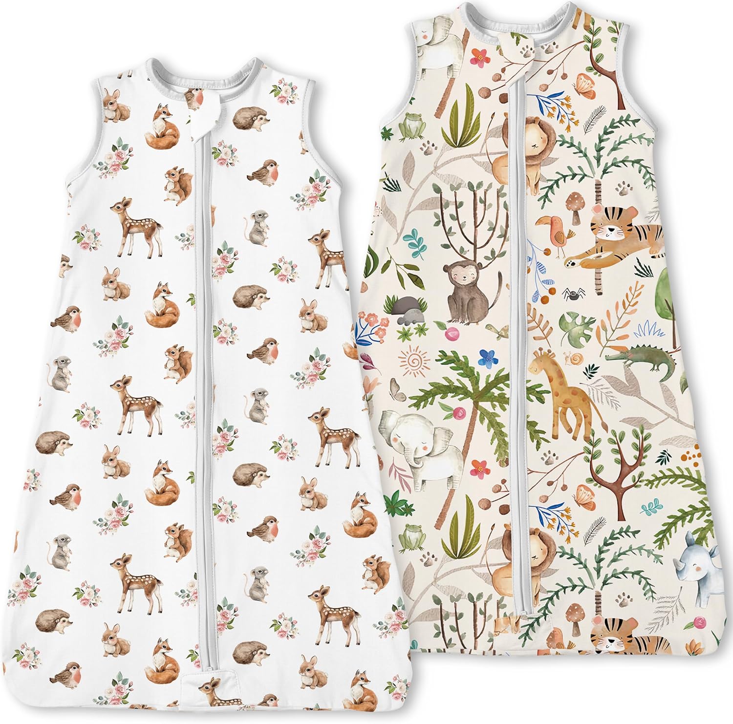 Toddler Sleep Sacks 2T-4T, Light Summer Wearable Blankets