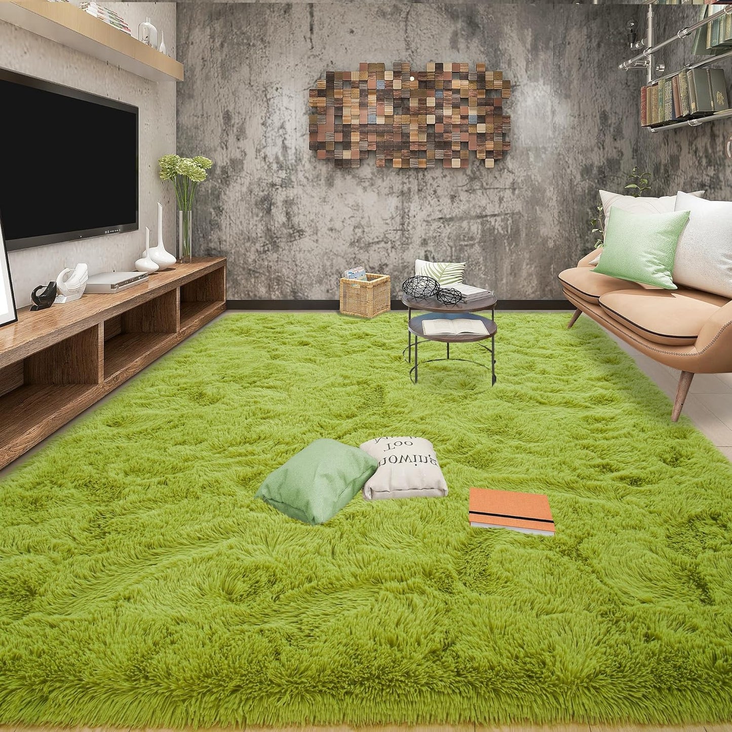 Tepook Super Soft Fluffy Rugs for Living Room and Bedroom