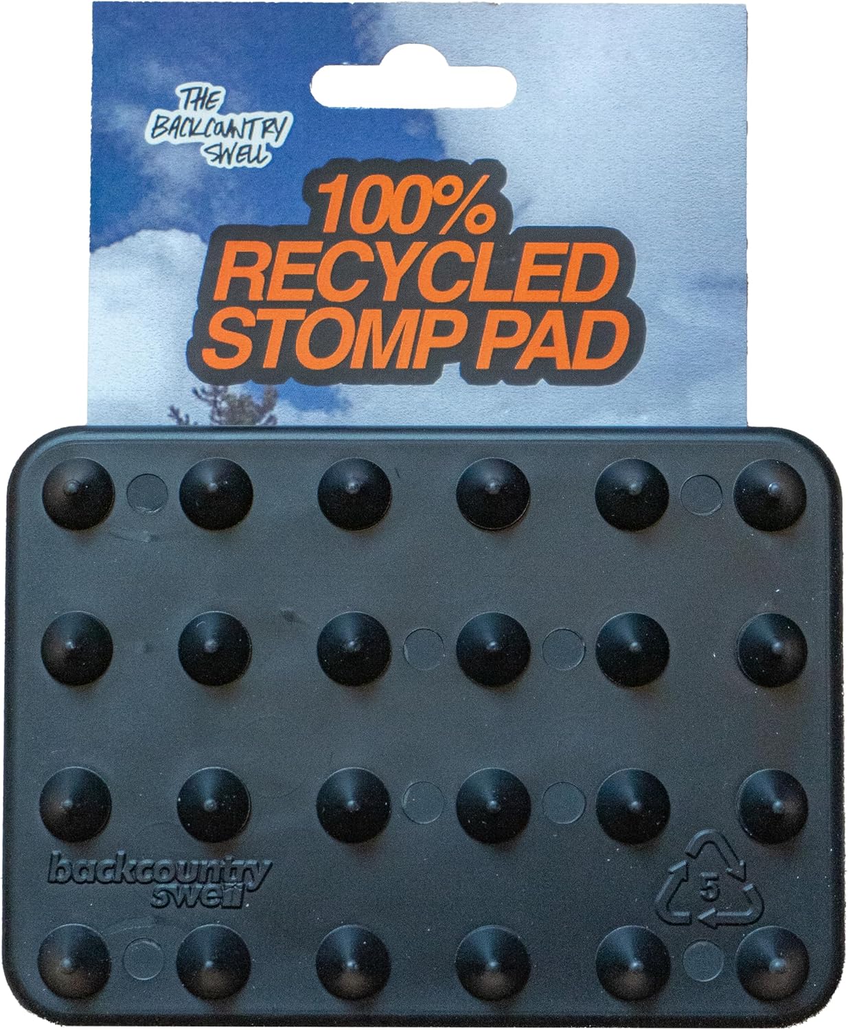 Recycled Plastic Spike Grip Stomp Pad - The Snowboard Essential