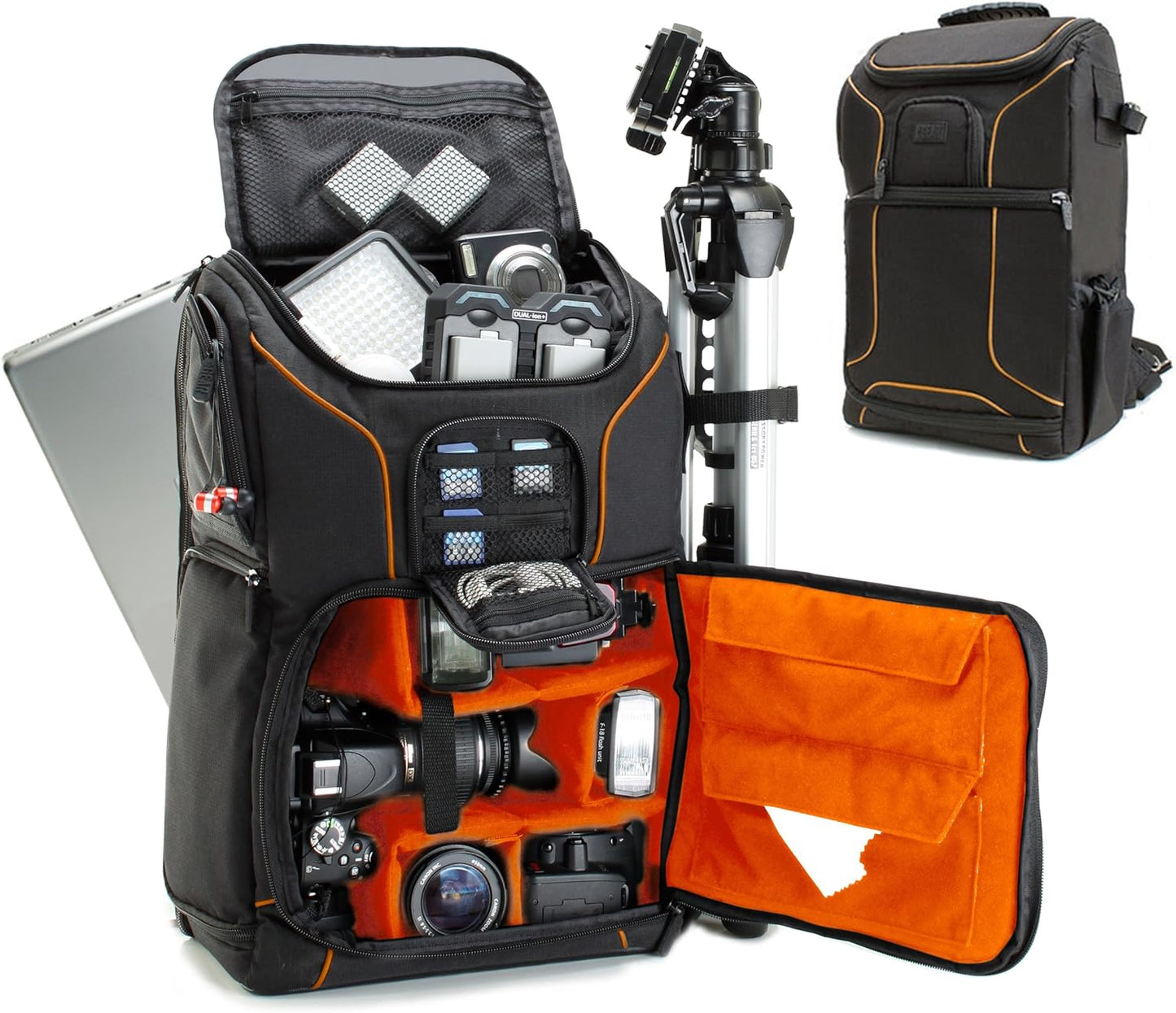 USA Gear Camera Backpack for Photographers with Laptop Slot