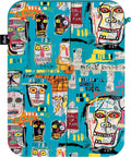 LOQI Museum Jean Michel Basquiat Skull Laptop Cover - Protective Art
