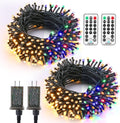 Brizled Christmas Tree Lights 65.67ft 200 LED Color Changing - Remote