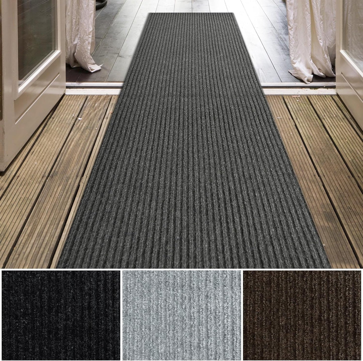 iCustomRug Spartan Weather Warrior Duty Utility Ribbed Rug