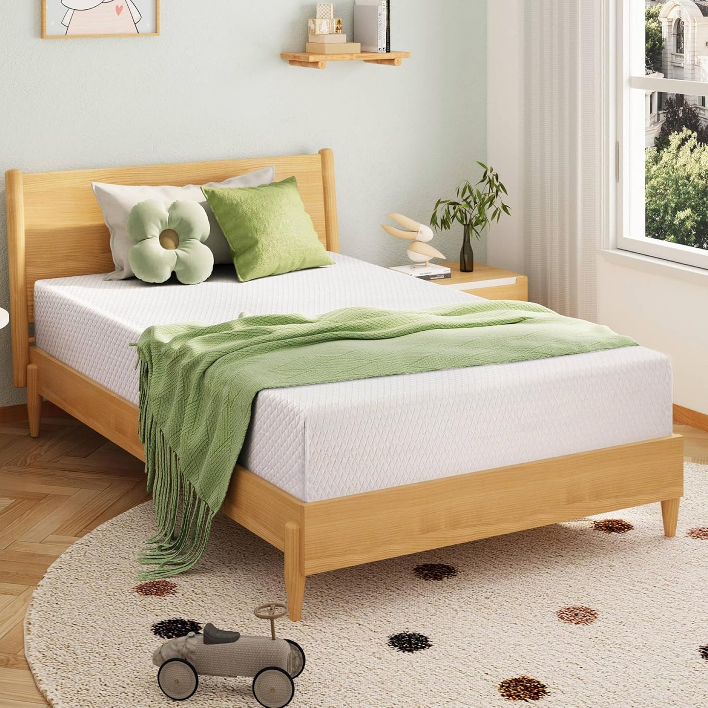 EGOHOME Full Size Memory Foam Mattress for Ultimate Comfort