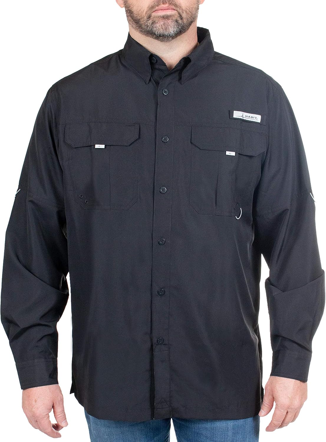 HABIT Men's Fourche Mountain Long Sleeve Fishing Shirt Review