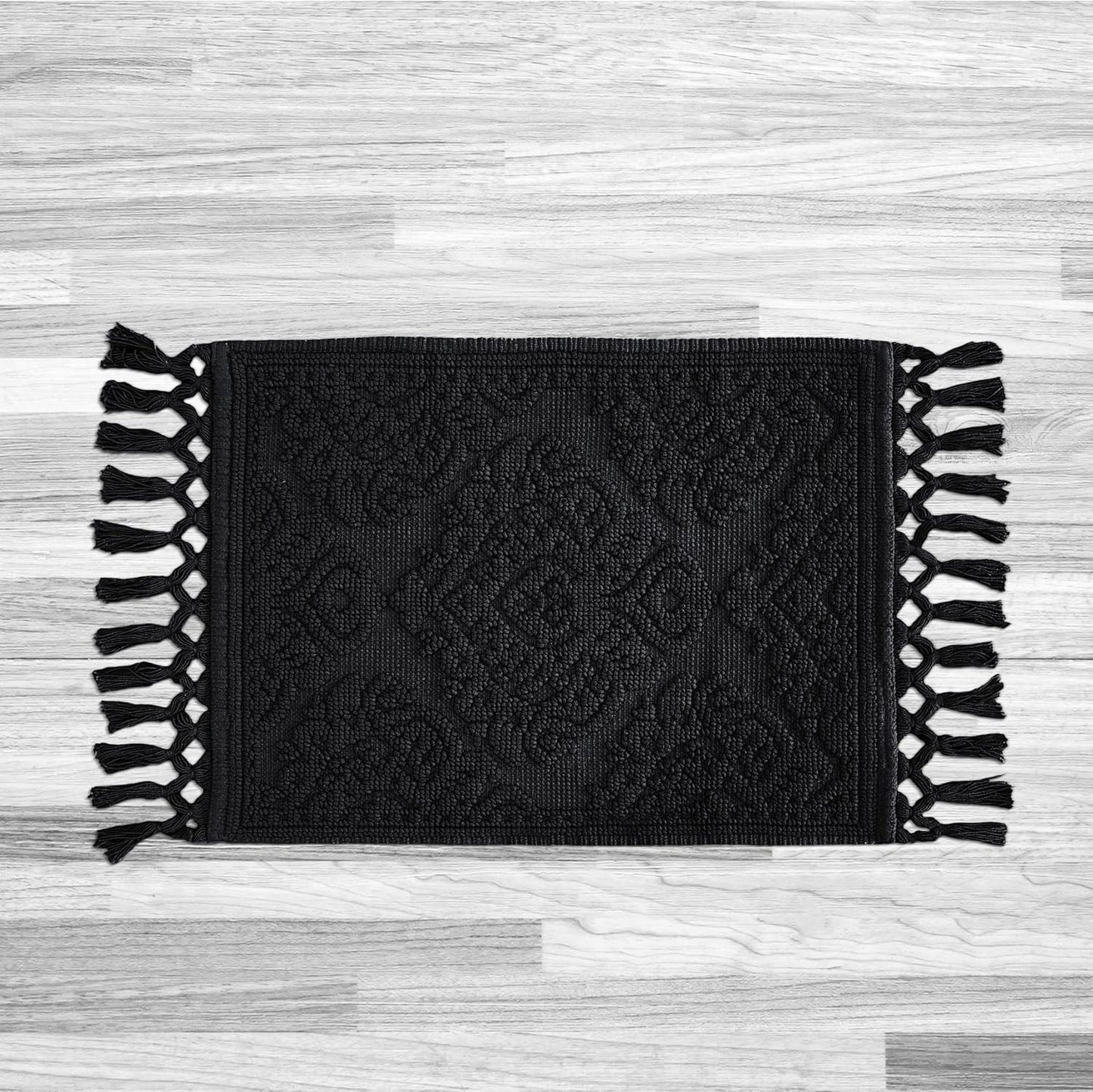 Jean Pierre Ricardo Bath Mat - Premium Cotton Bathroom Rug