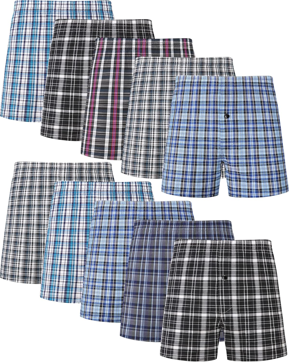 JupiterSecret Men's Underwear Woven Boxers for Comfort and Style