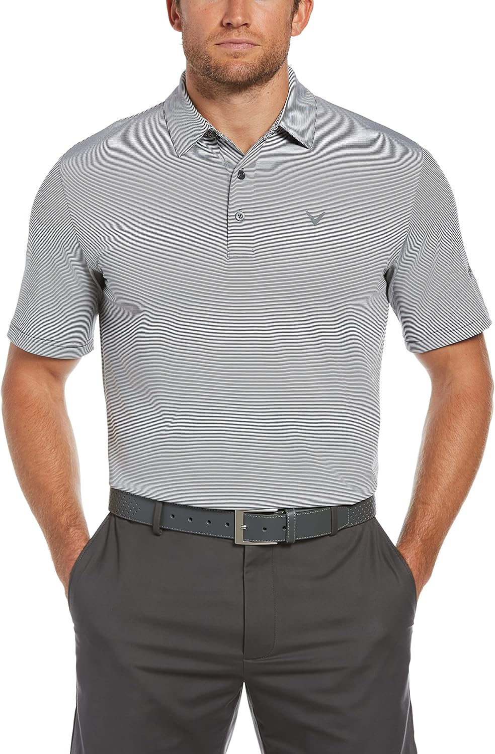 Callaway Men's Pro Spin Golf Polo: Stretch, Moisture-Wicking