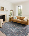 Rifle Paper Co. Maison Nightingale Black 2 ft x 5 ft Accent Rug