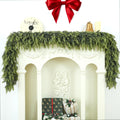 9FT Cedar Garland Artificial Realistic Soft Thick Faux Lush Cedar Pine