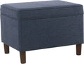 Modern Storage Ottoman with Stylish Design for Living Room