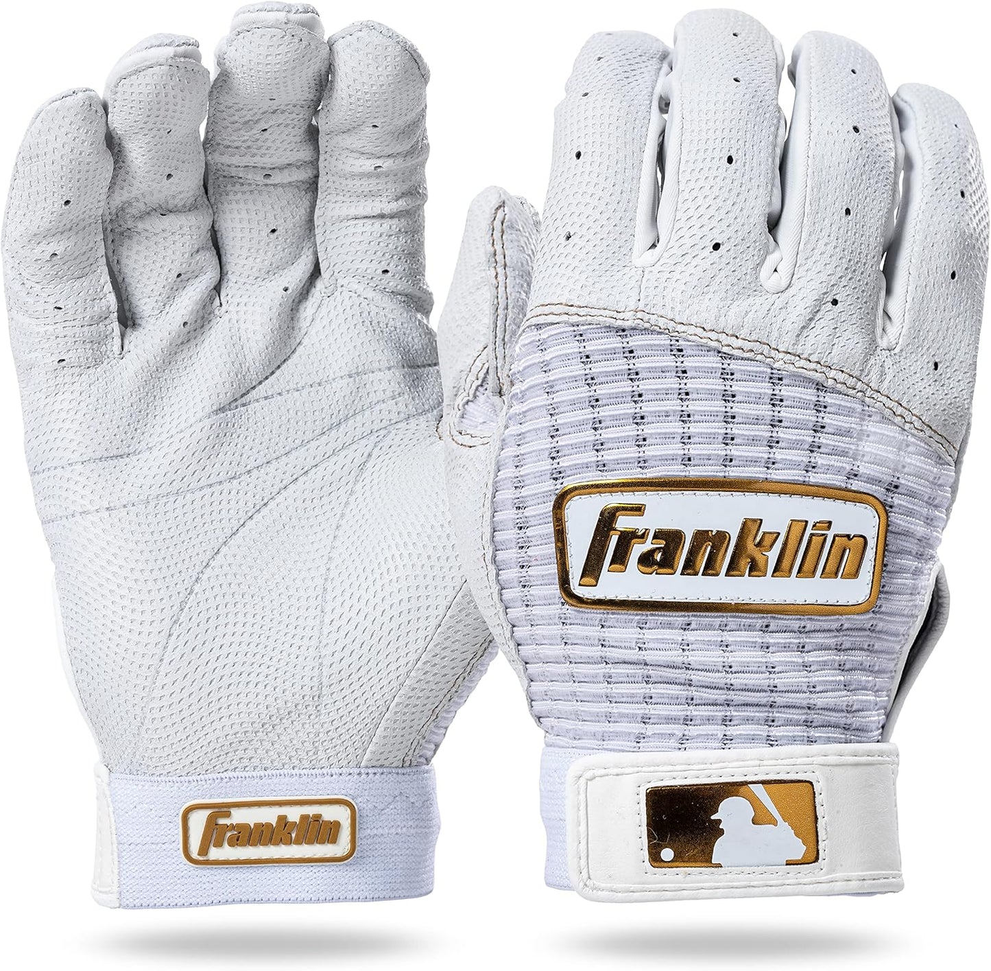 Franklin Sports MLB Baseball Batting Gloves for Optimal Grip