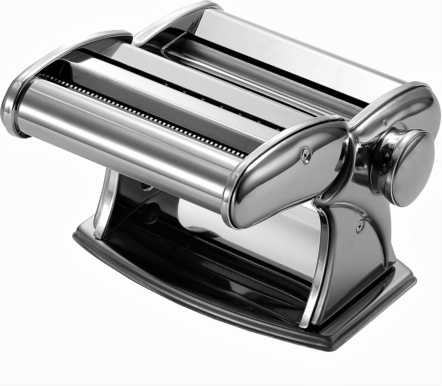 OVENTE Stainless Steel Pasta Maker - 7 Thickness Settings