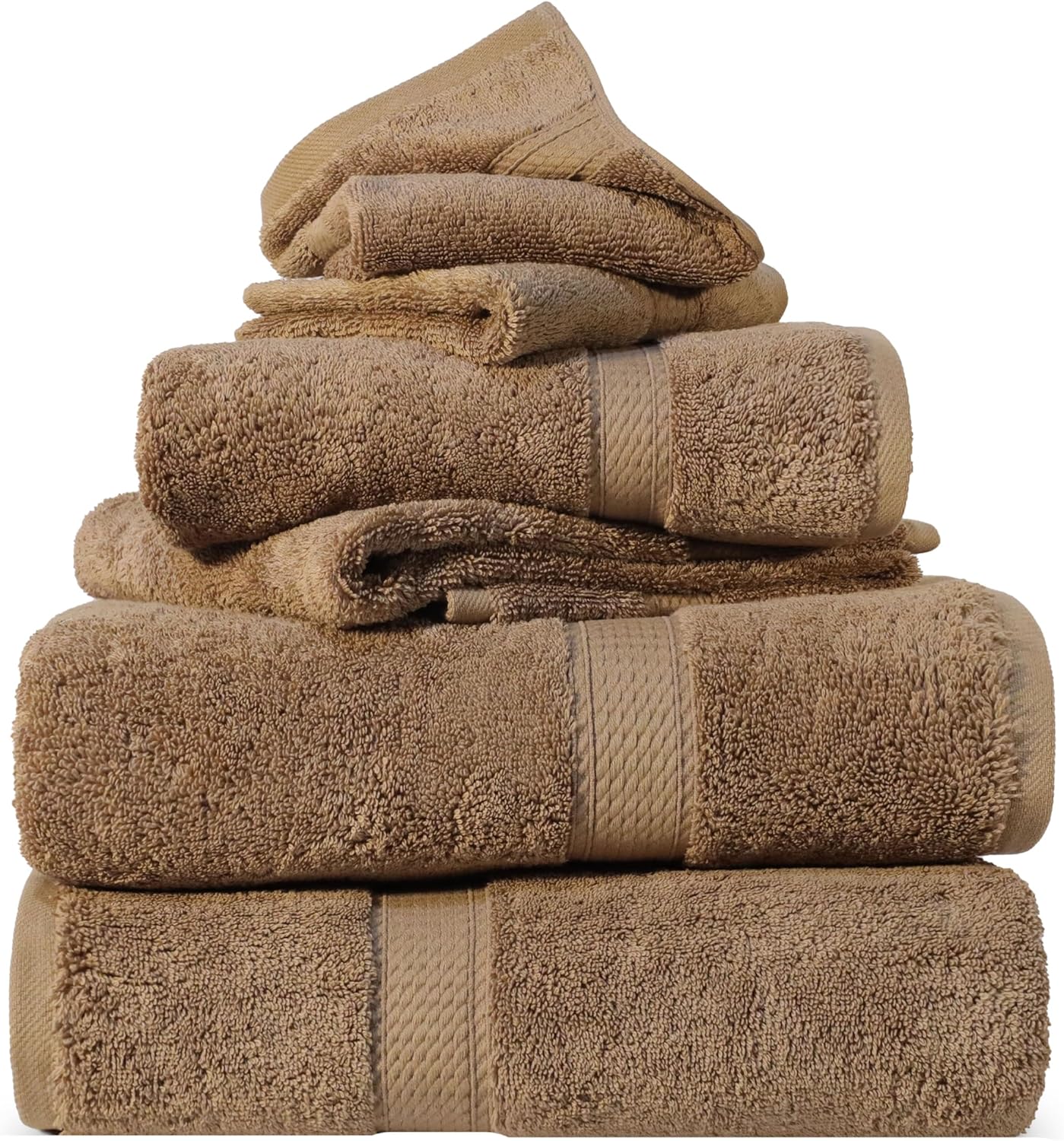 Superior Egyptian Cotton Pile Towel Set for Luxurious Comfort