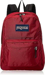 JanSport Superbreak Backpack in Viking Red for Everyday Use