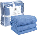 HILLFAIR 100% Cotton Oversized King Blanket 120in x 120in - All Season