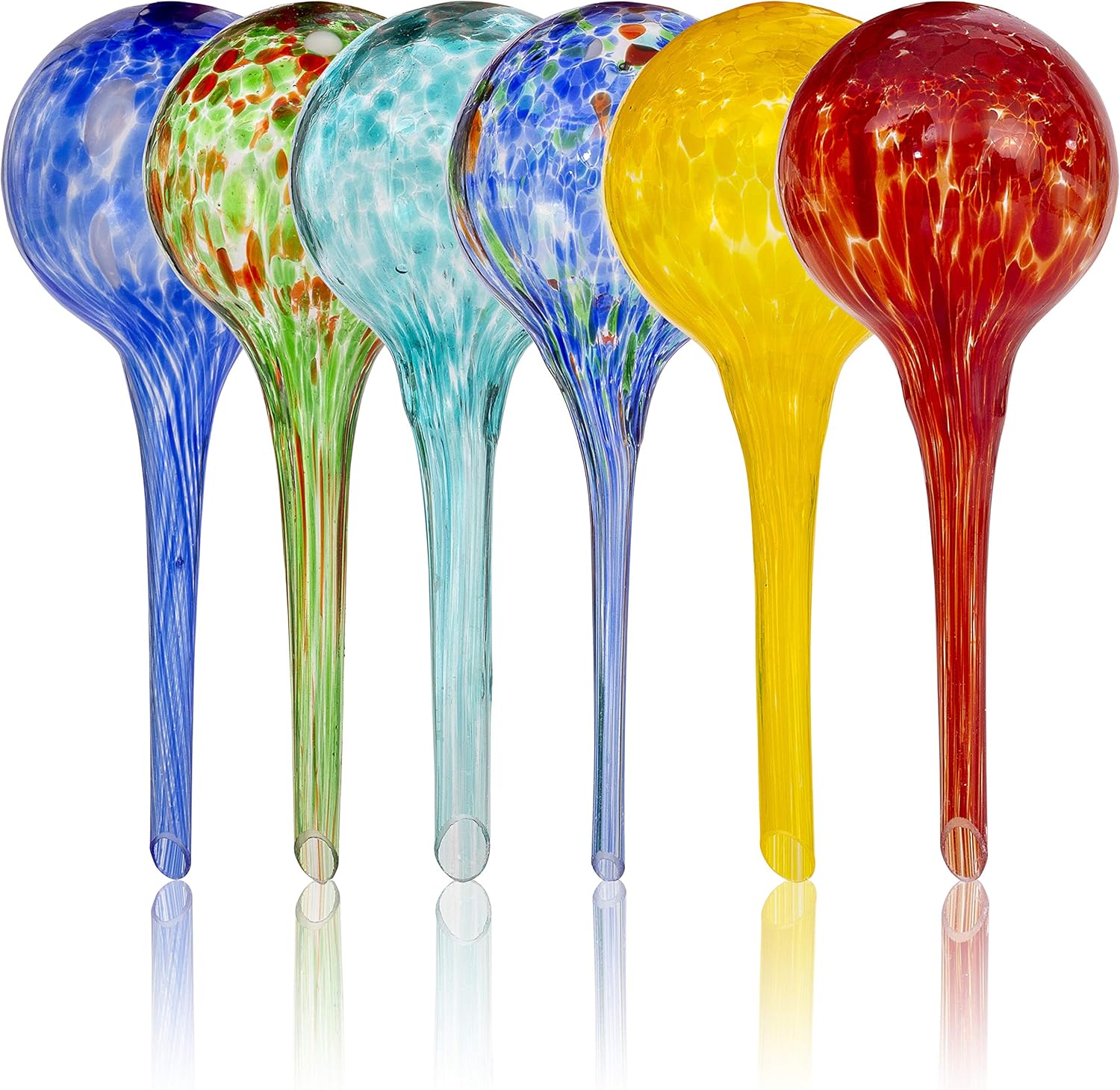 Besti Large Self Watering Globes for Plants - 6-Pack Set