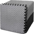 Puzzle Exercise Mat 48 Tiles EVA Foam Floor - Protective Gym Flooring