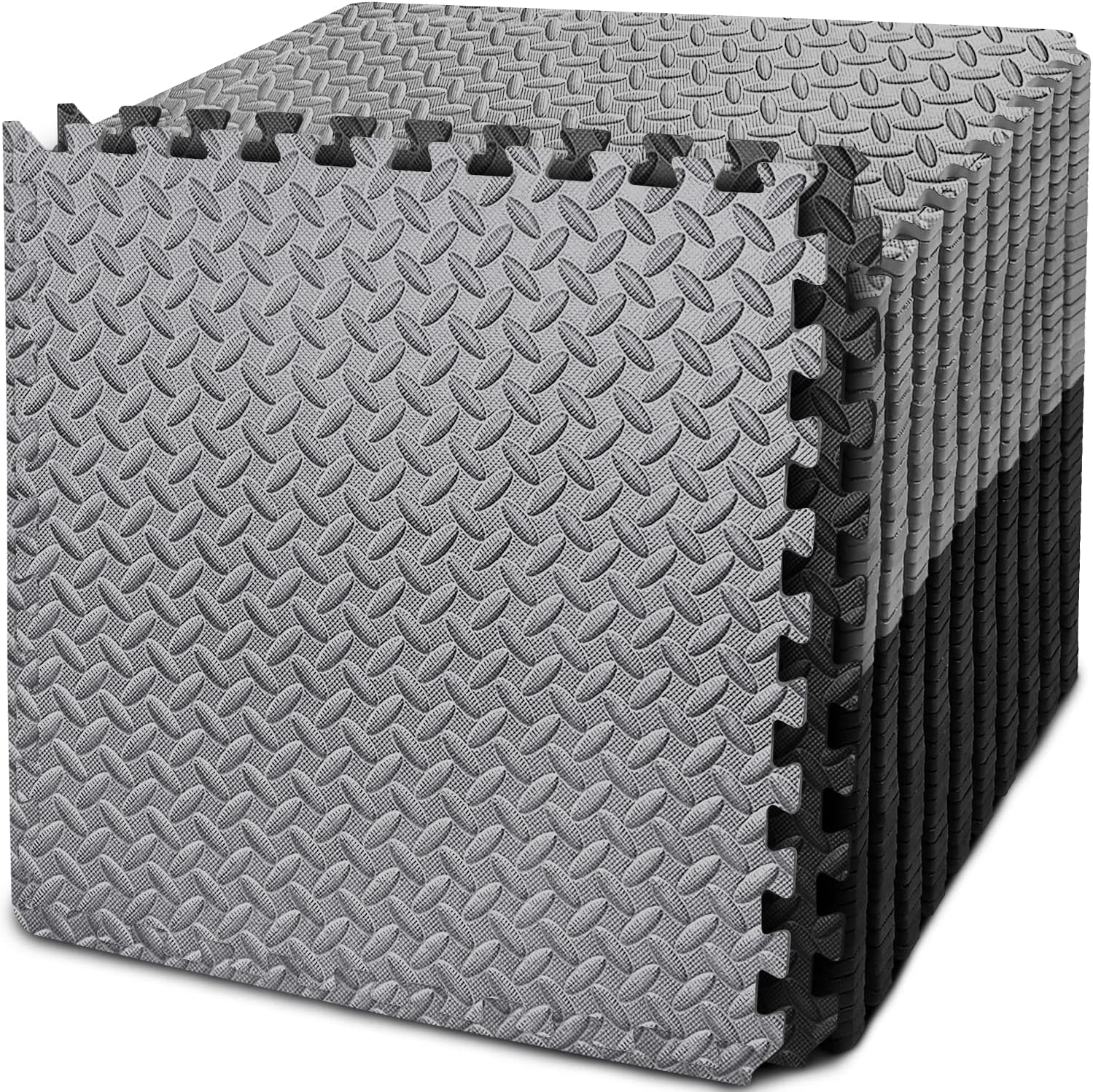 BEAUTYOVO Puzzle Exercise Mat - Interlocking Foam Gym Mats