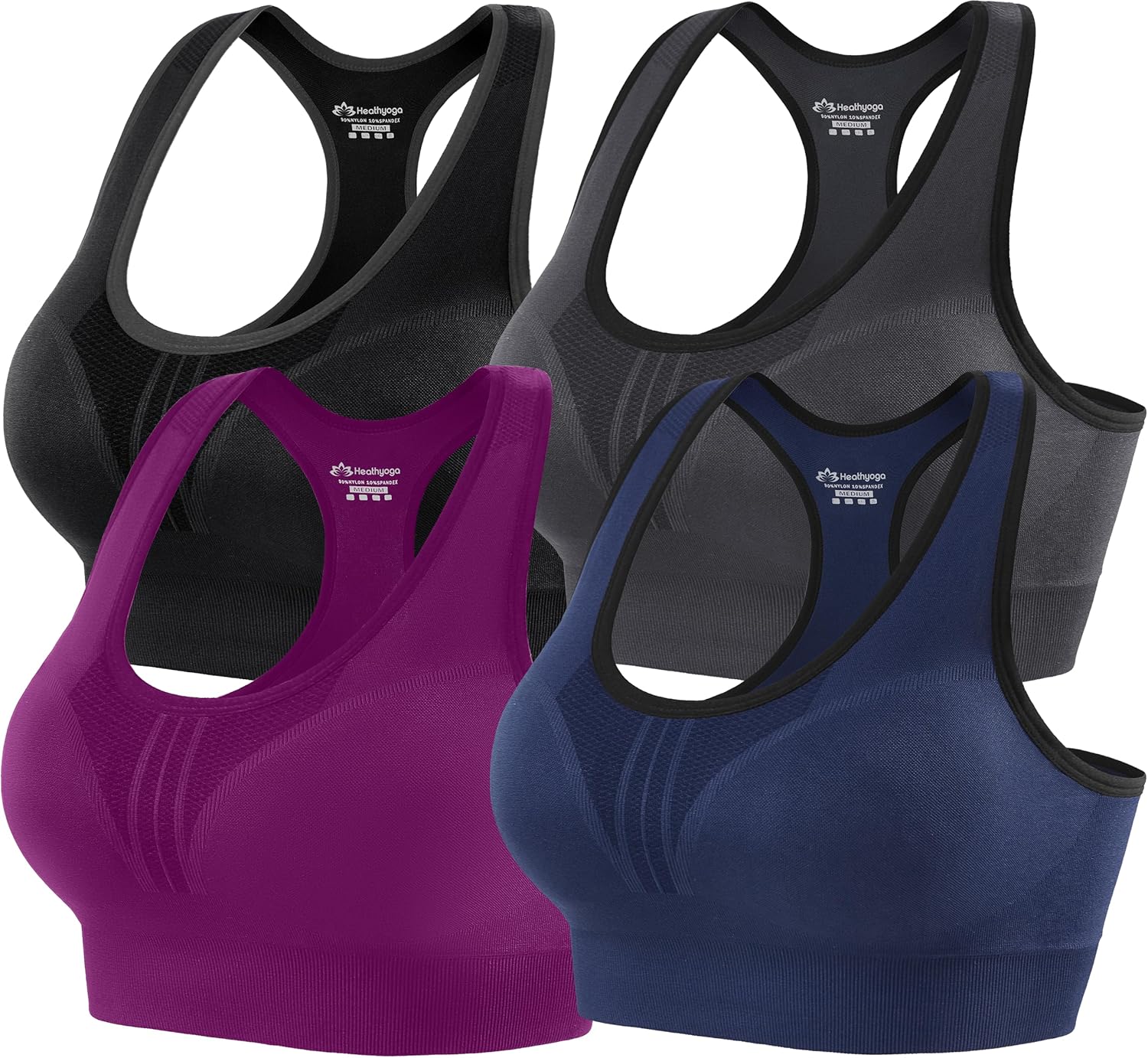 Heathyoga High Impact Sports Bras for Women - Ultimate Comfort