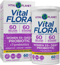 Vital Flora Women 55+ Daily Probiotic - 60B CFU, 60 Strains