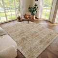 Washable 6x9 Area Rugs by Hedwior with Non-Slip Backing