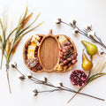 Solid Cherry Pumpkin Charcuterie Board - Holiday Centerpiece