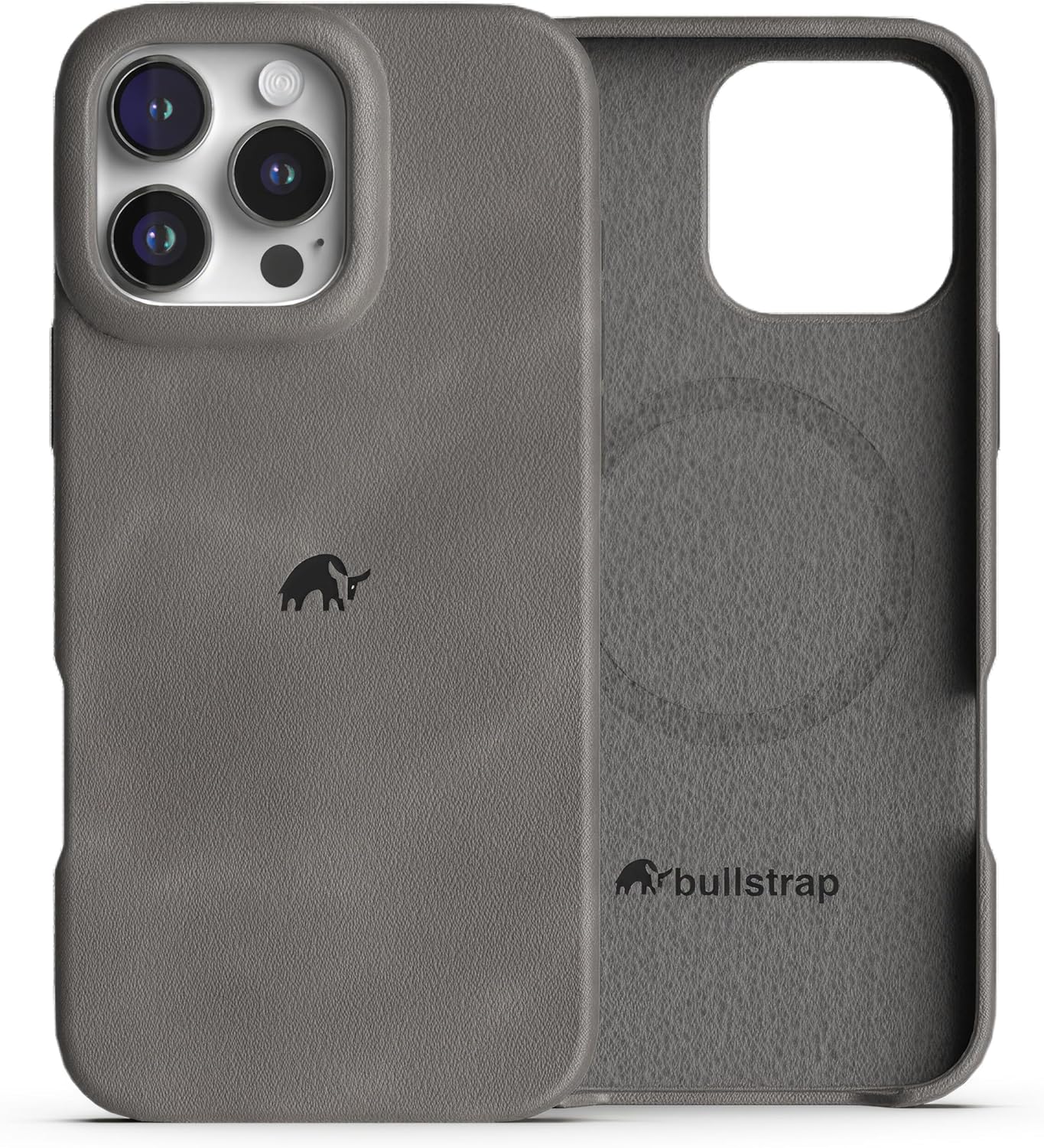 Premium Handcrafted Leather Case for iPhone 16 Pro Max Slate
