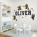 Personalized Life Sized Teenage Mutant Ninja Turtles Wall Decal