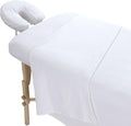 Massage Table Sheets Pack of 2 - Extra Thick Cotton Flannel Set