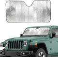 EcoNour Accordion Windshield Sun Shade for Jeep Wrangler