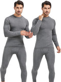 Long Johns Thermal Underwear Set for Men - Warm Base Layer