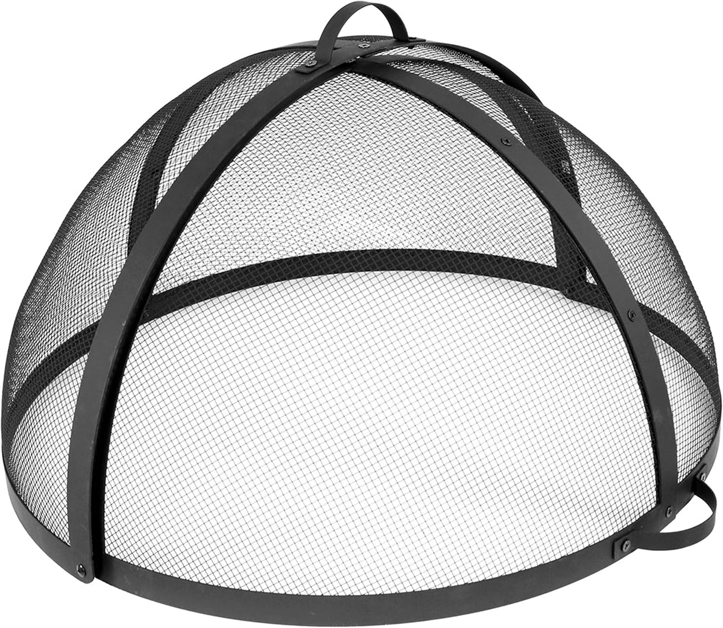 36Inch Round Fire Pit Spark Screen Lid for Safe Outdoor Use
